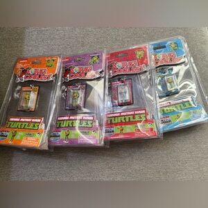 Teenage Mutant Ninja Turtles World's Micro Action Figure Complete Set